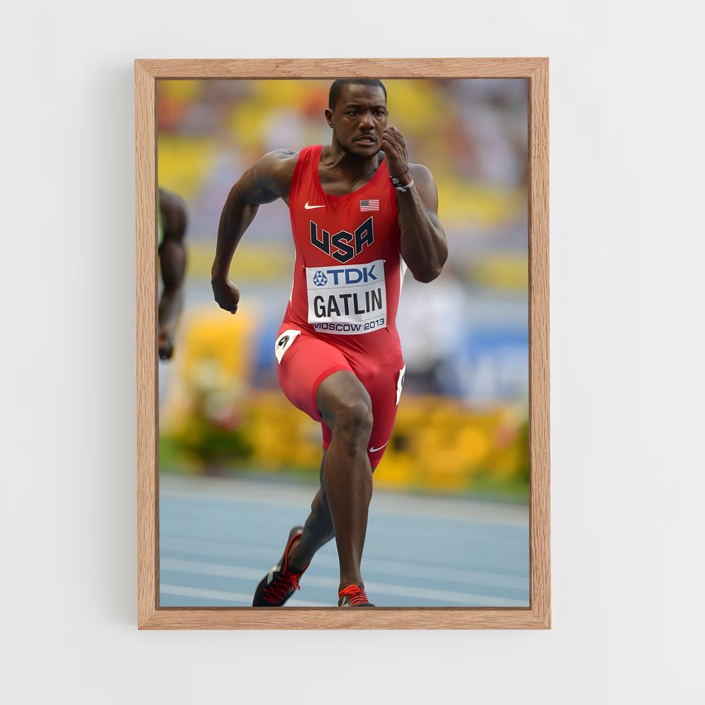 Poster Vitesse Époustouflante – affiche Athlétisme (vue 4)